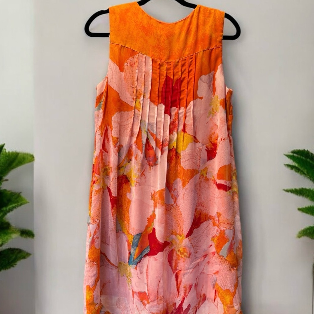 Rabbit Rabbit Rabbit Pintuck Sleeveless Dress 8 - Picture 2 of 2